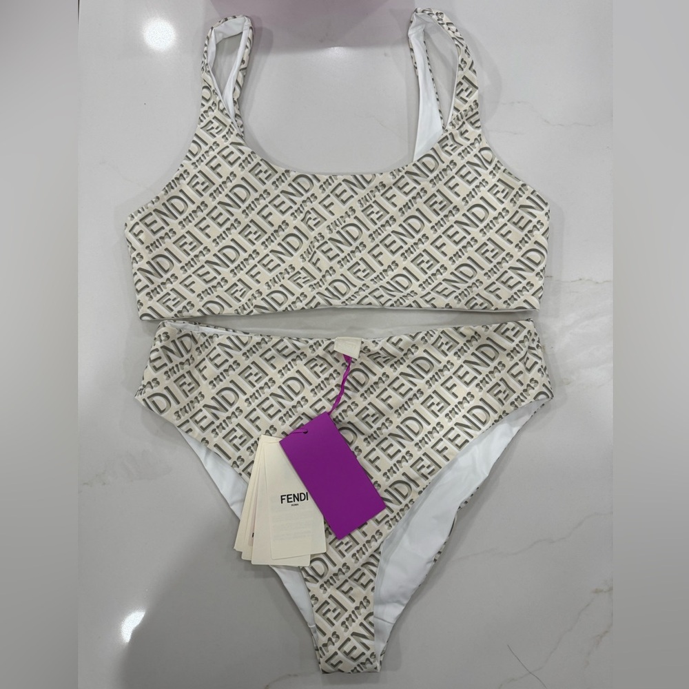 Fendi x Skims 2pc Bathing Suit Size XXL